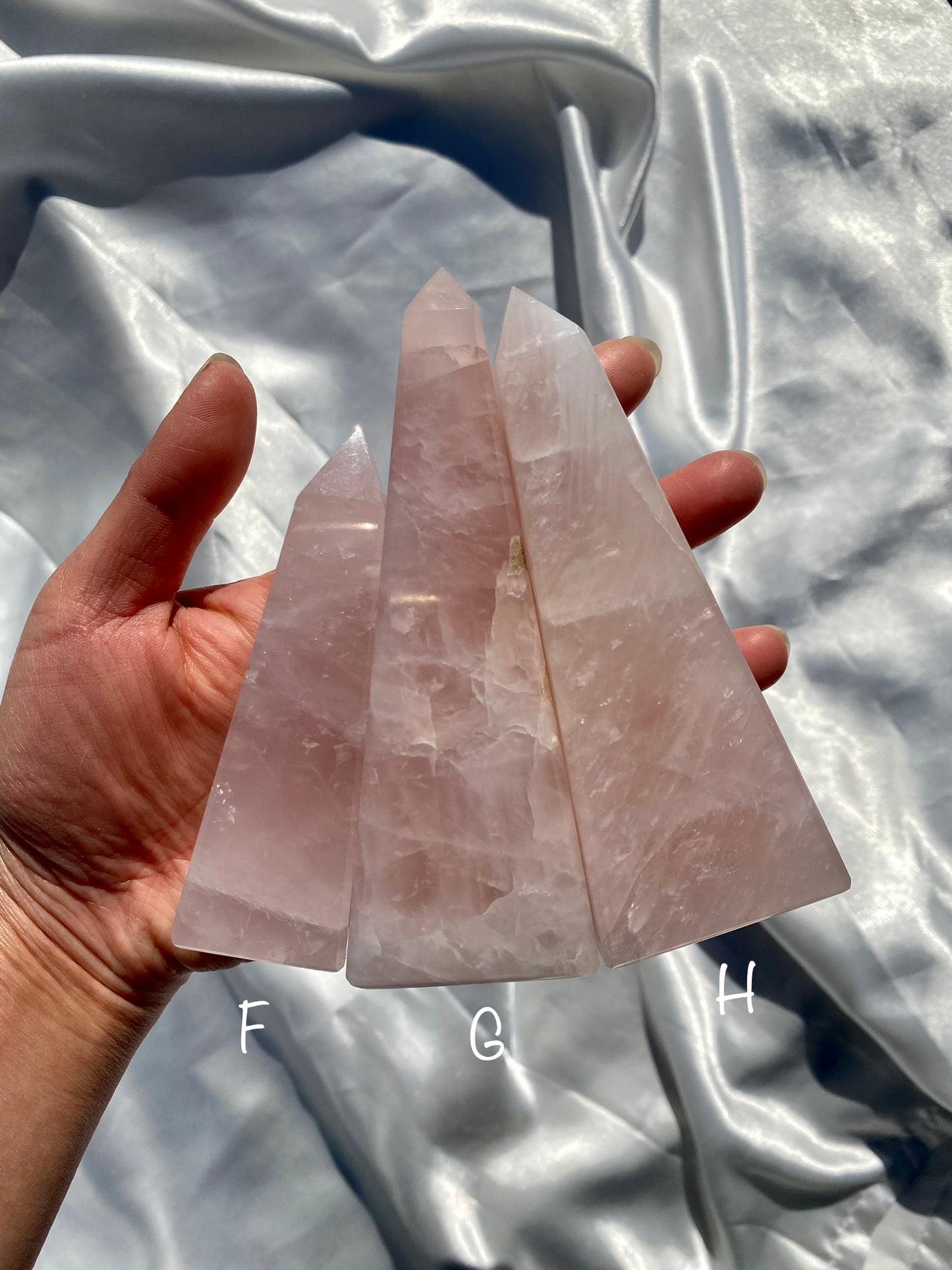 Rose Quartz Obelisk Towers