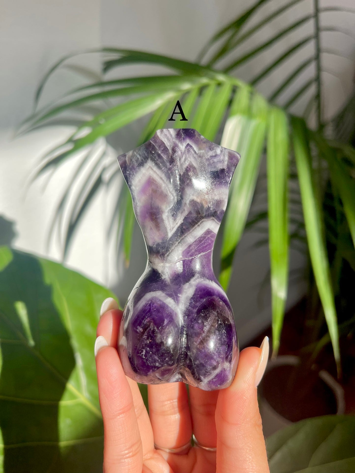 Chevron Amethyst Goddess Body