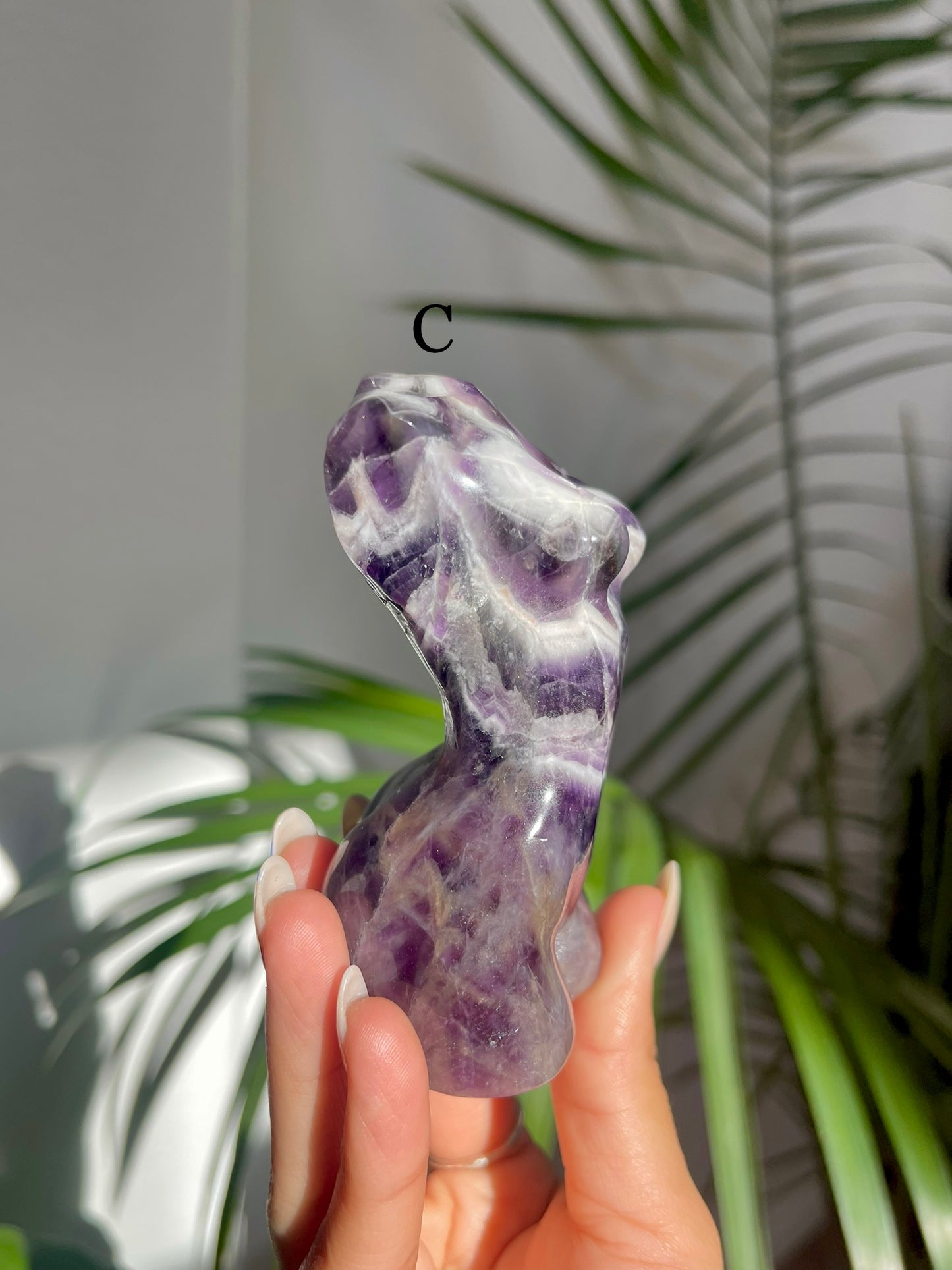 Chevron Amethyst Goddess Body