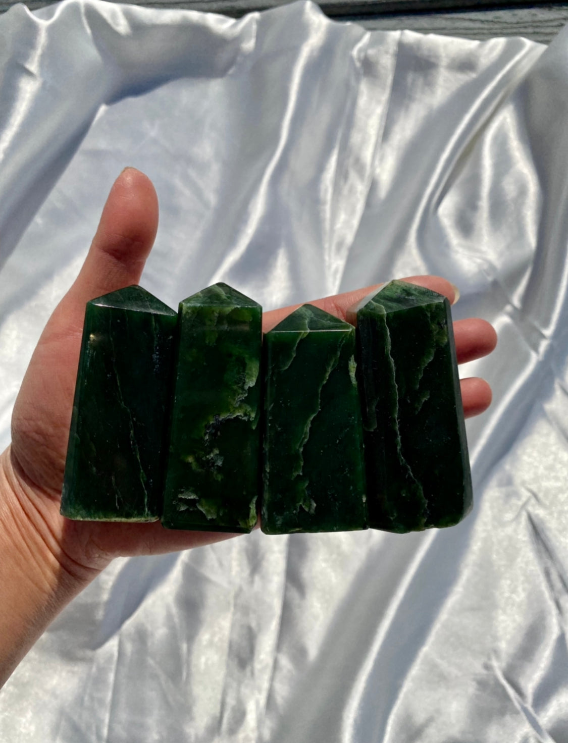 Nephrite Jade Towers