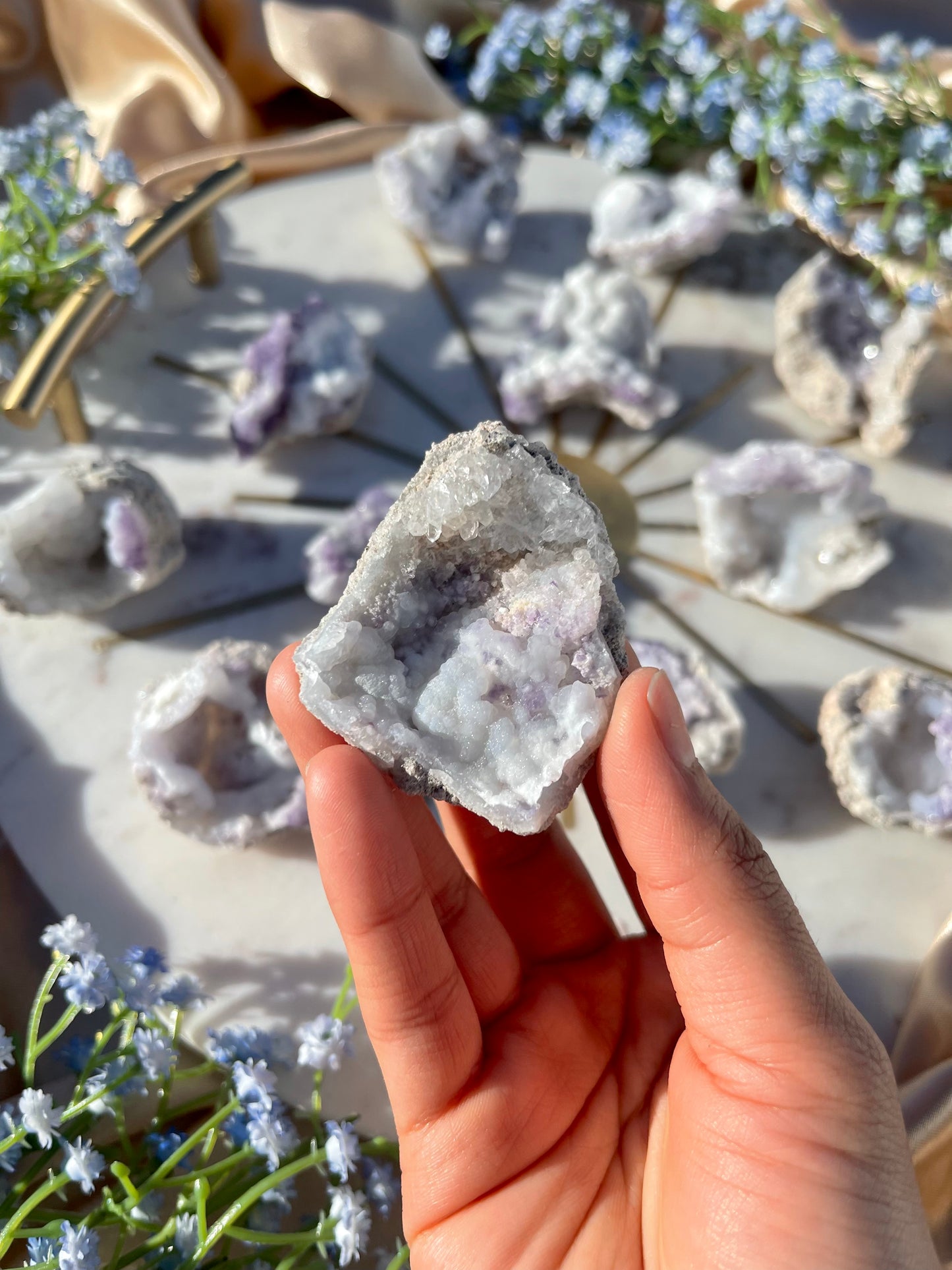 Spirit Flower Geode
