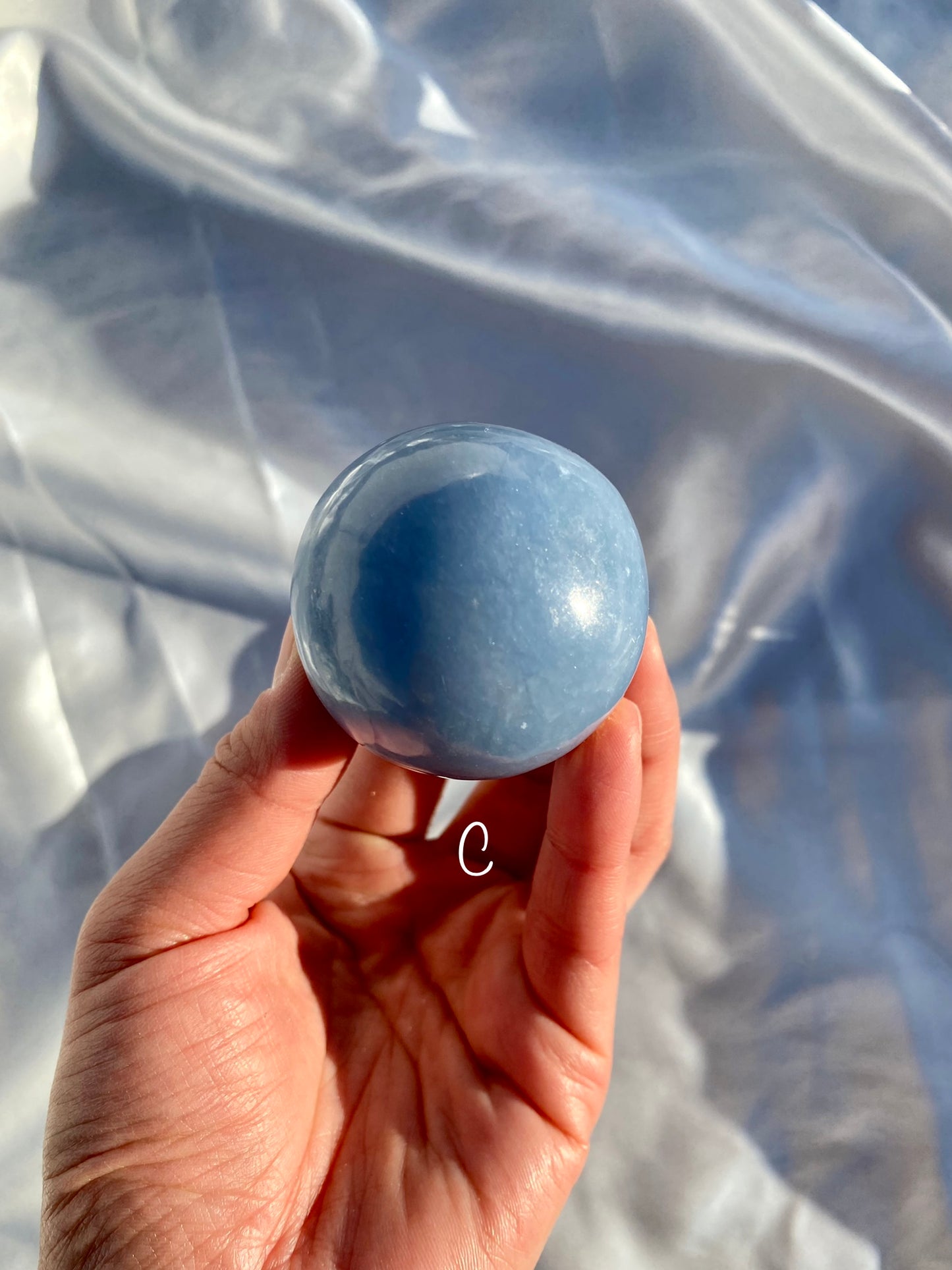 Angelite Sphere