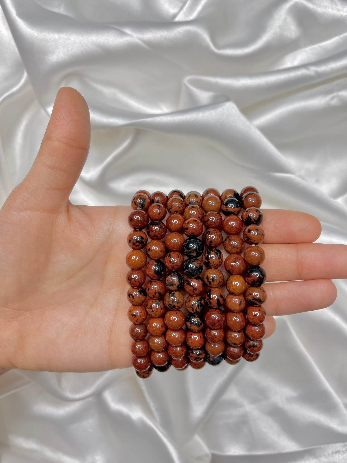 Mahogany Obsidian Bracelet