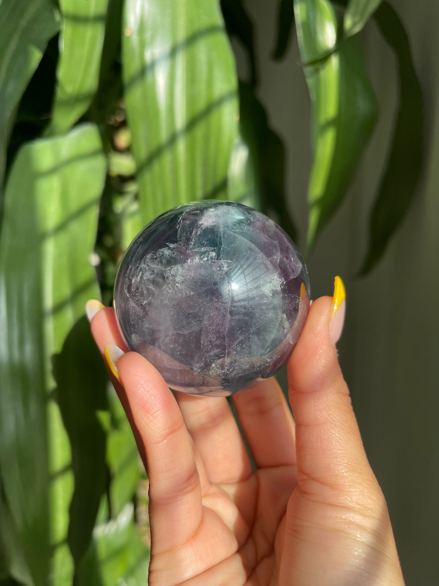 Blue Fluorite Sphere