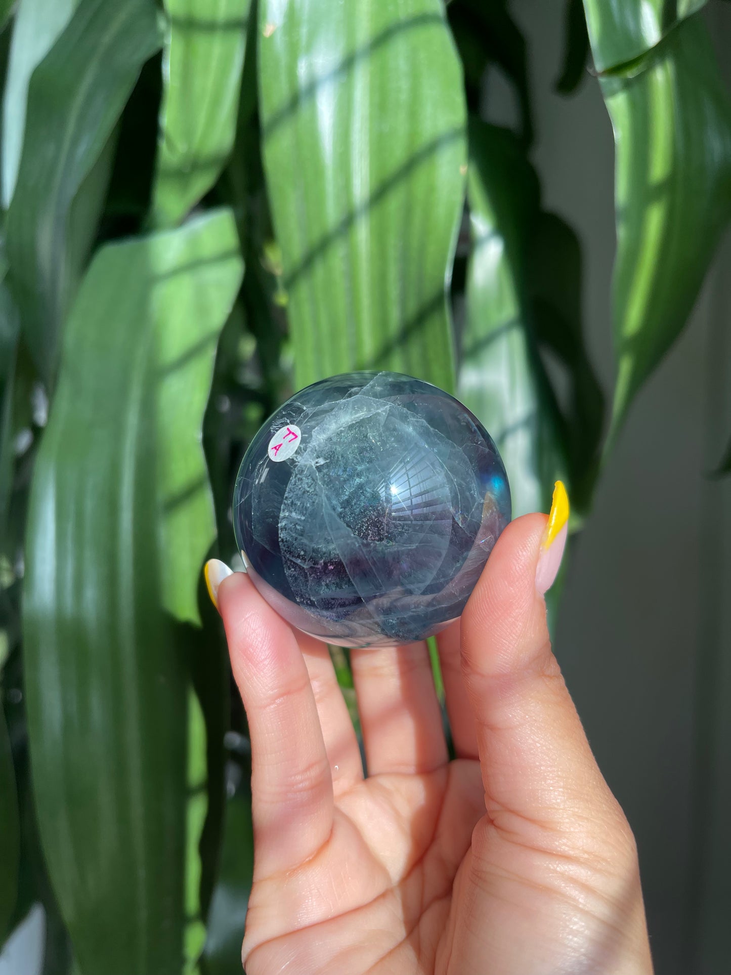 Blue Fluorite Sphere