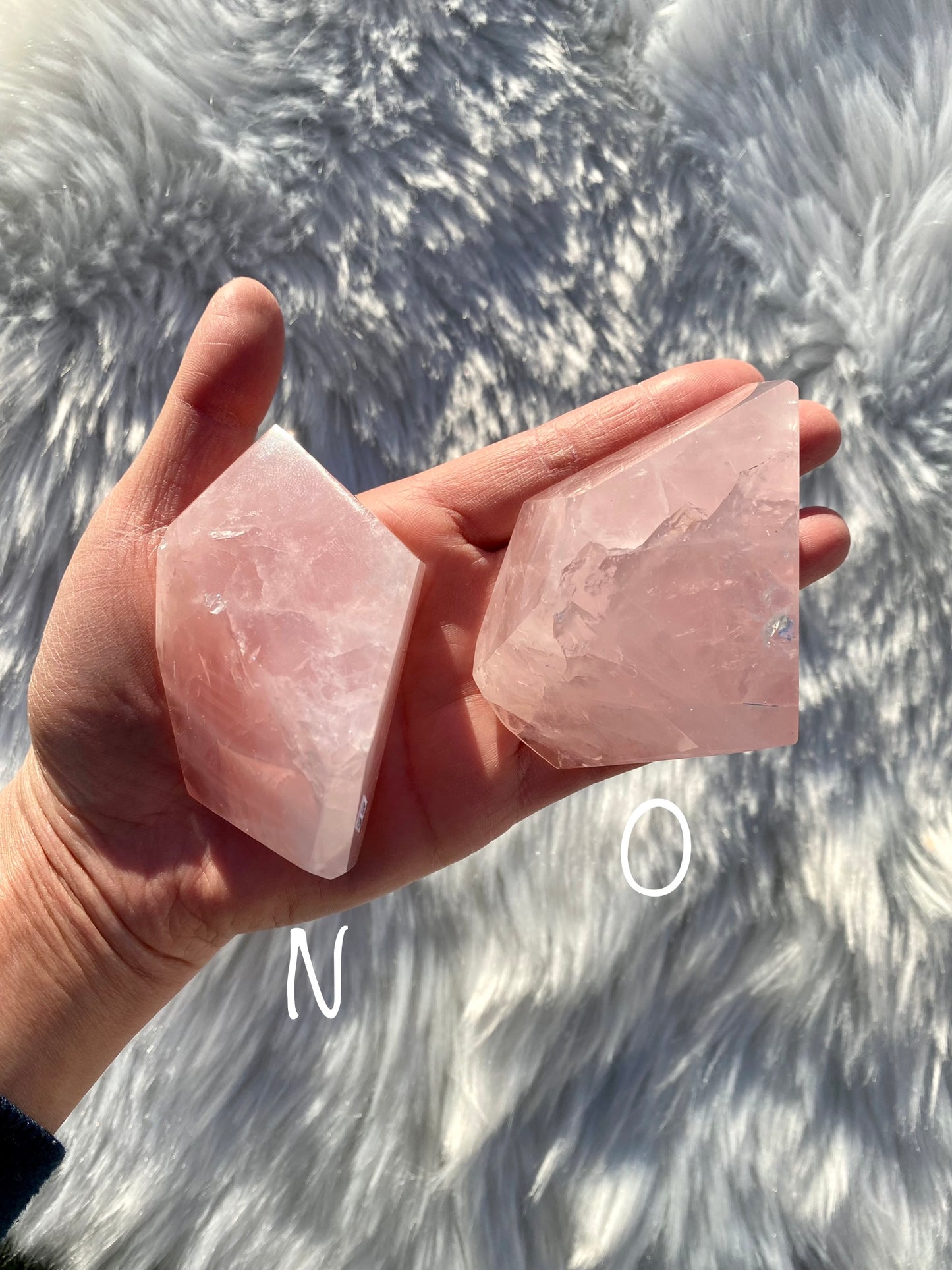 Mozambique Rose Quartz Free Forms