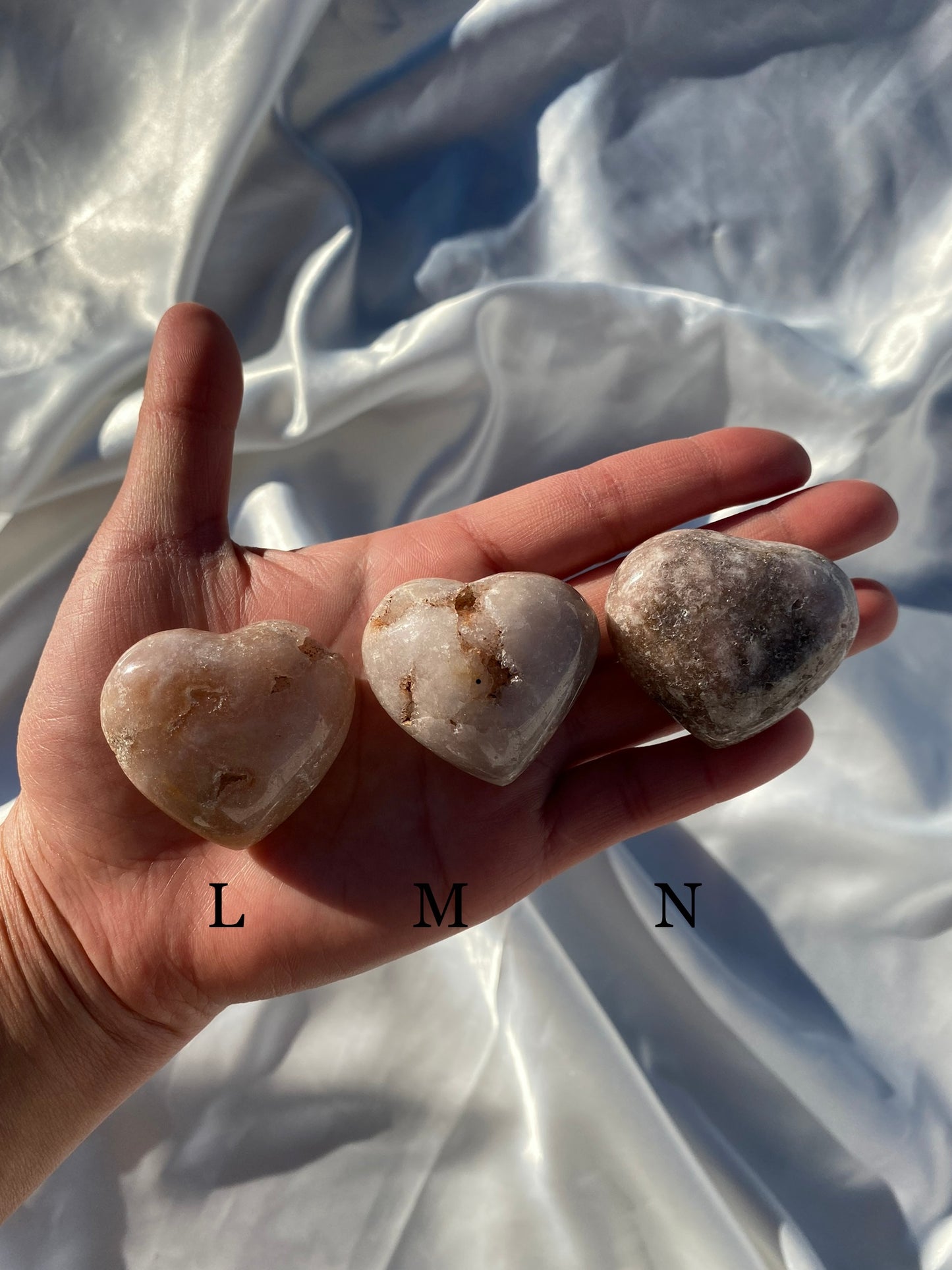 Pink Amethyst Heart