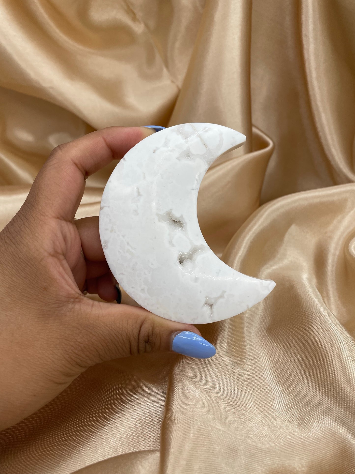 Snow Agate Moon*Intuition Chosen*