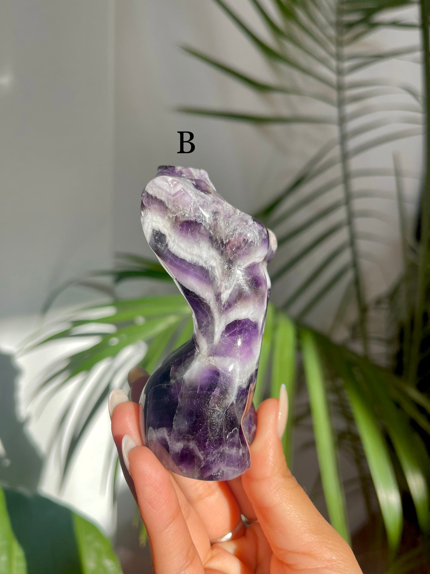 Chevron Amethyst Goddess Body