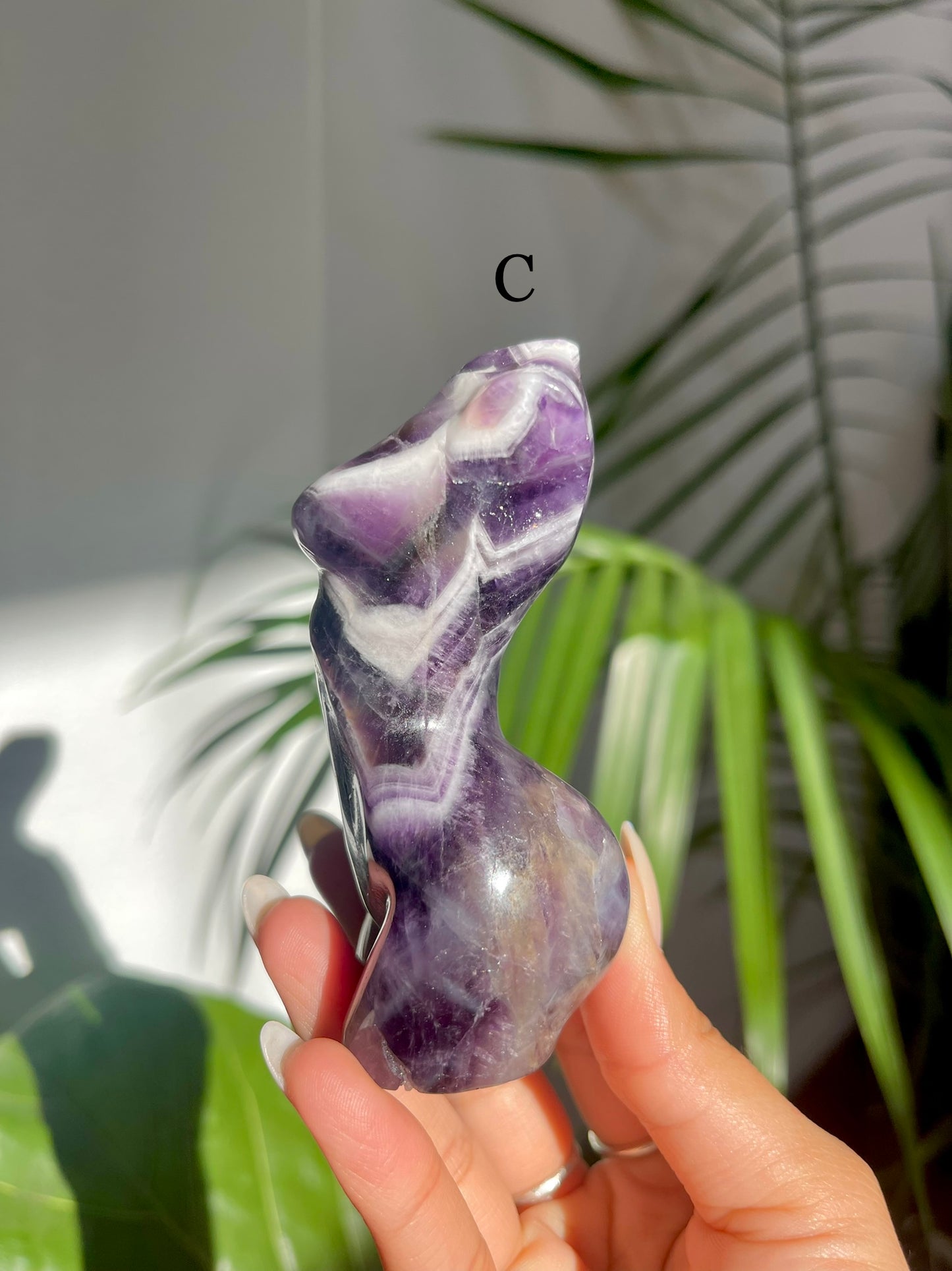 Chevron Amethyst Goddess Body