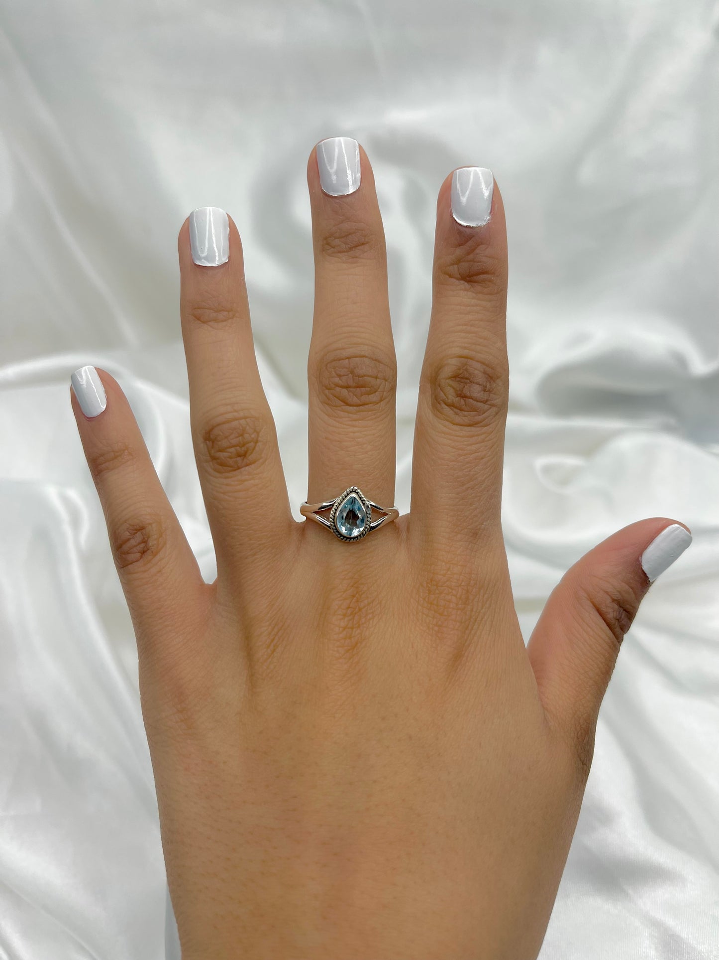 Blue Quartz Ring