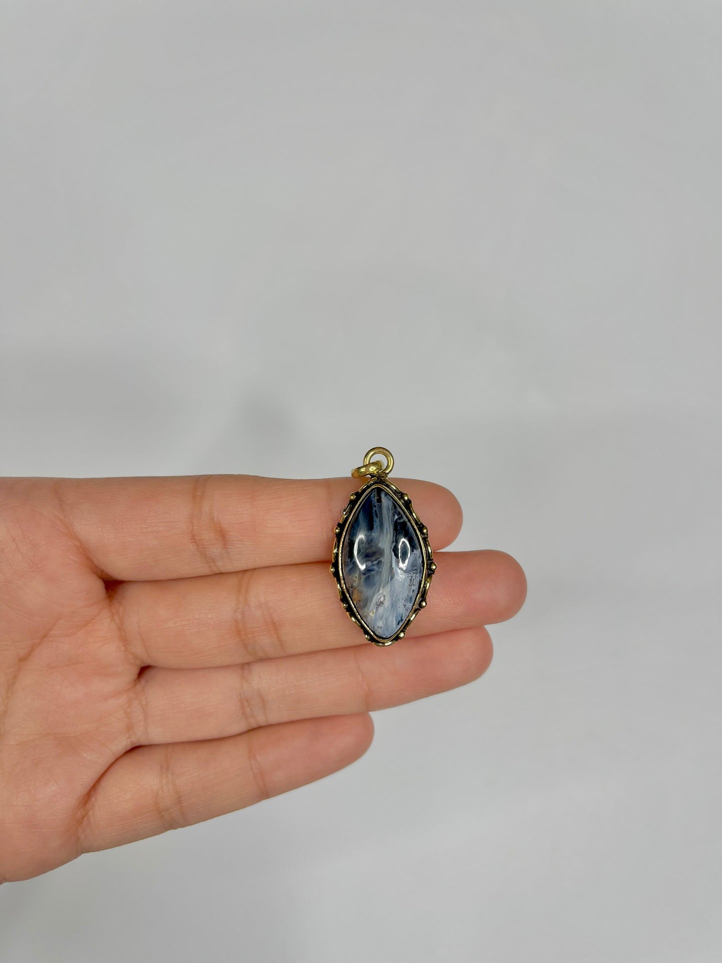 Pietersite Golden Pendant