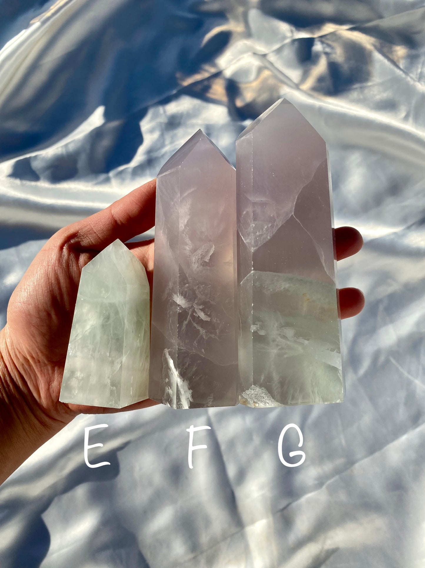 Lavender Fluorite Towers