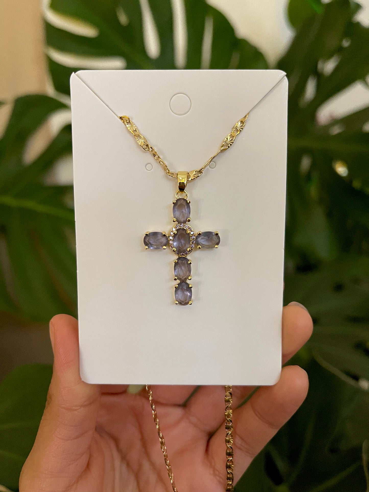 Violeta Cross Necklace