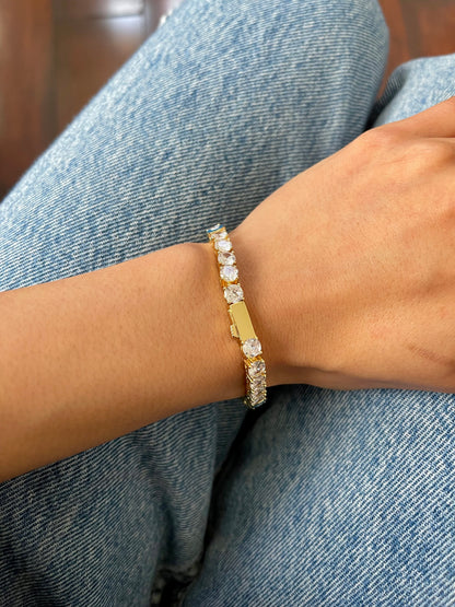Icy Evil Eye Bracelet