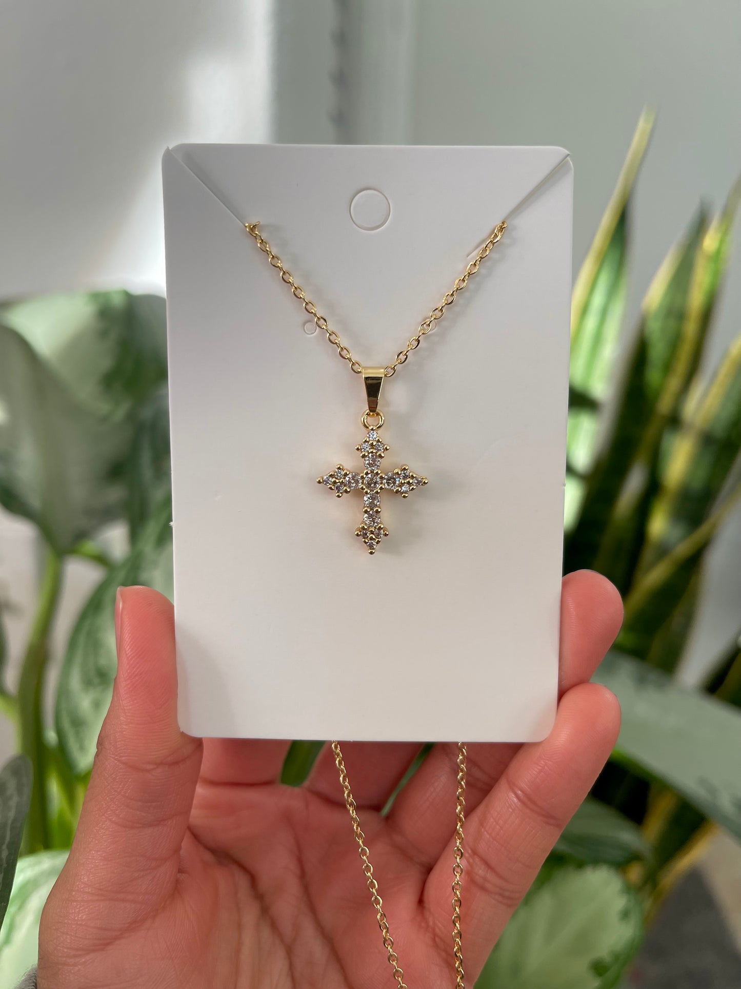 Mini Cross Necklace