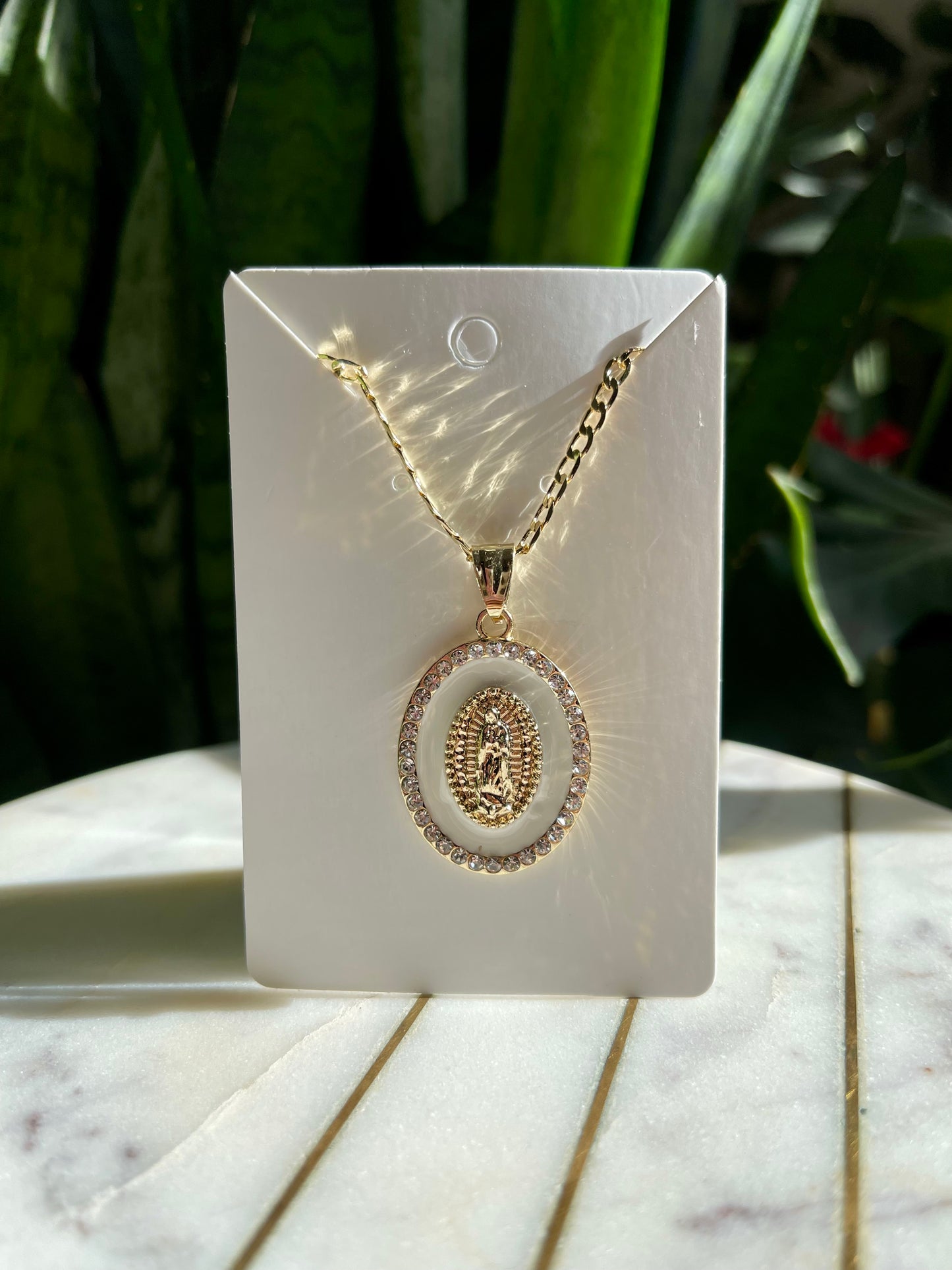 Virgin Mary Necklace