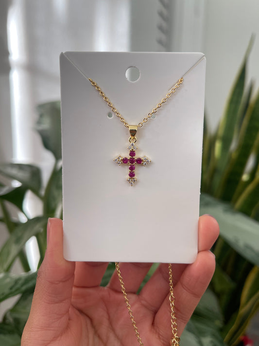 Mini Cross Necklace