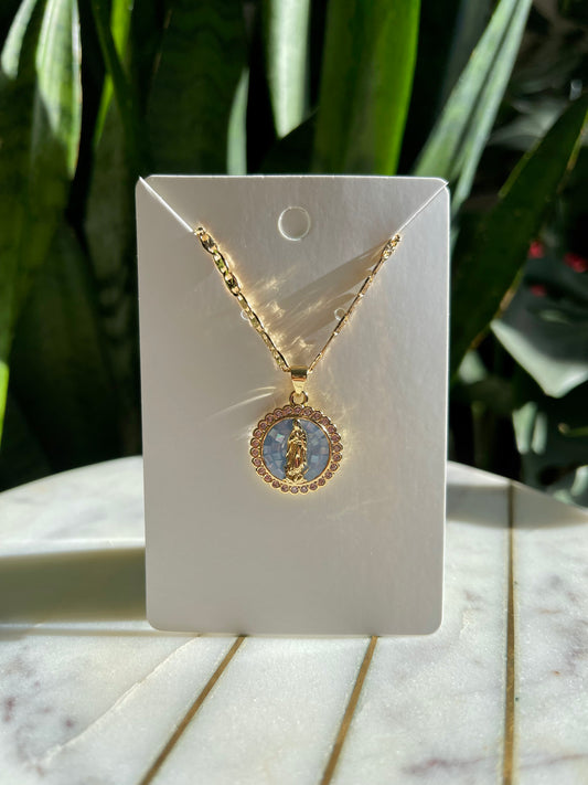 Virgin Mary Necklace