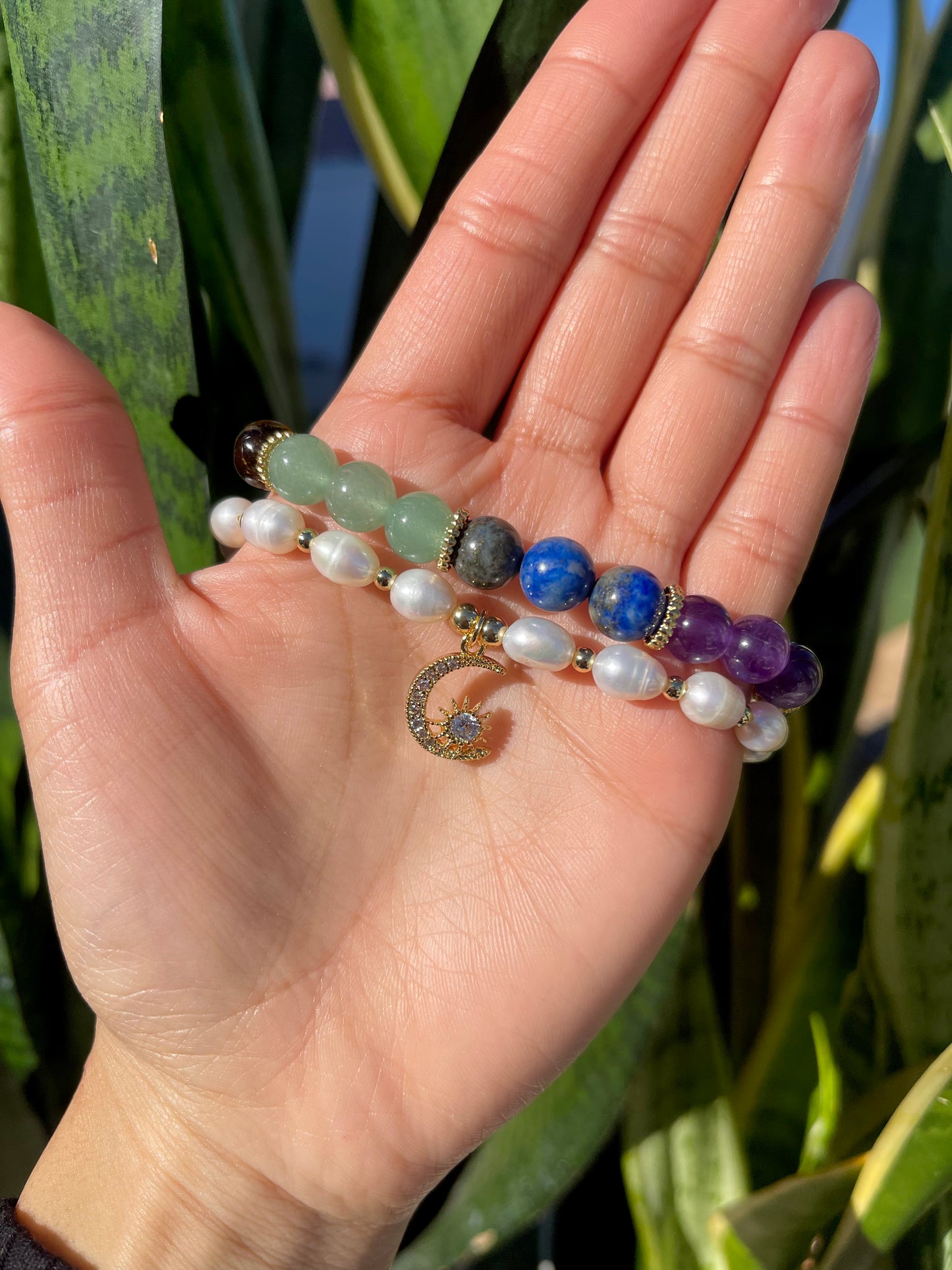 7 Chakras Bracelet Set