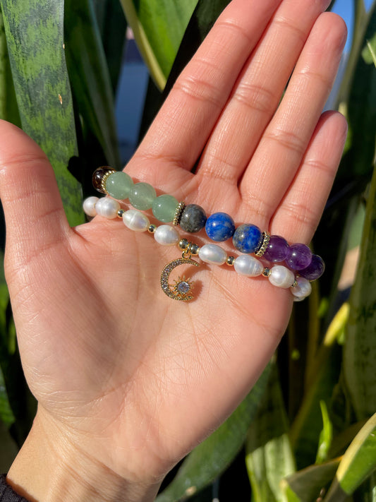 7 Chakras Bracelet Set