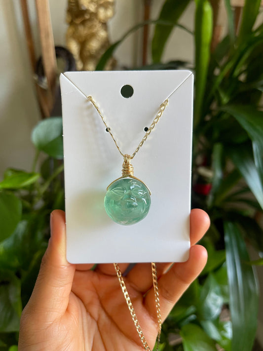 Green Fluorite Necklace
