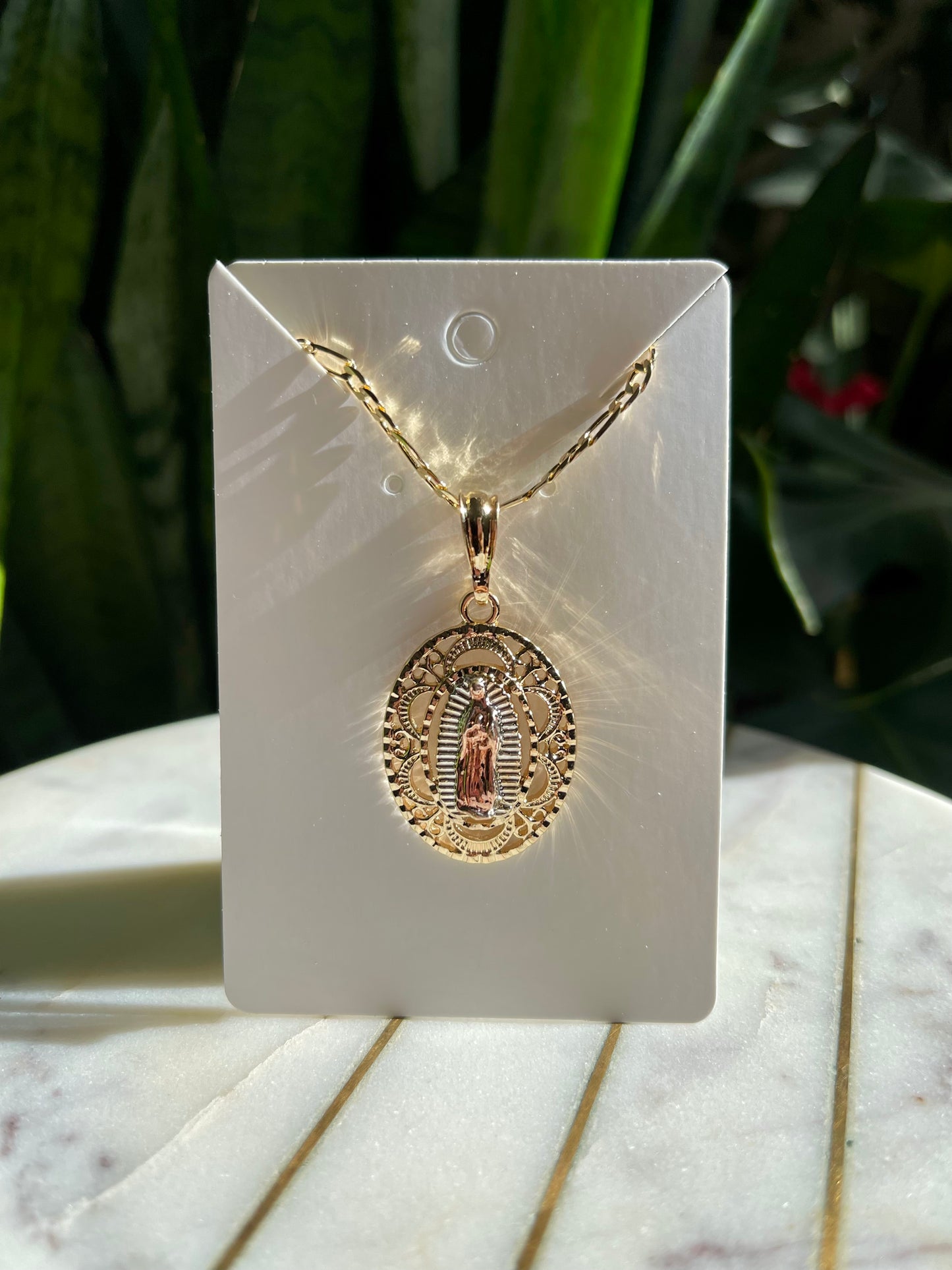 Virgin Mary Necklace