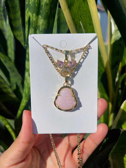 Enchanted Rosé Necklace Set