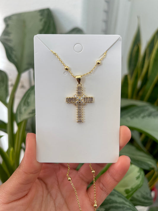 Maraya Cross Necklace