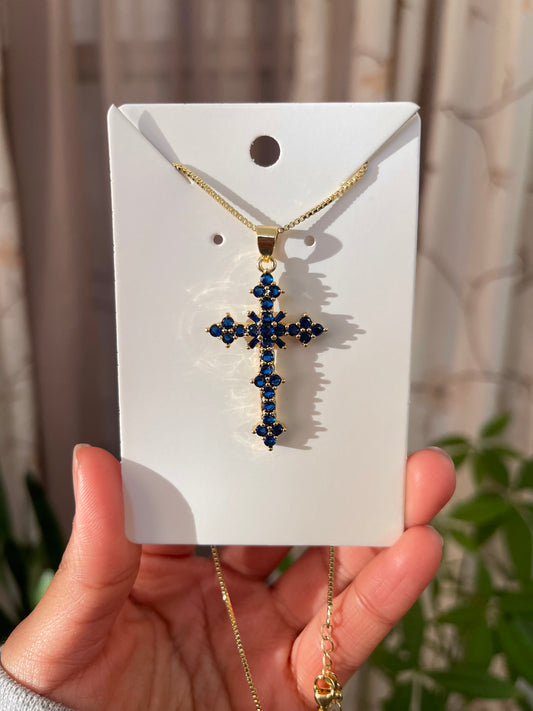 Celestial Cross Necklace