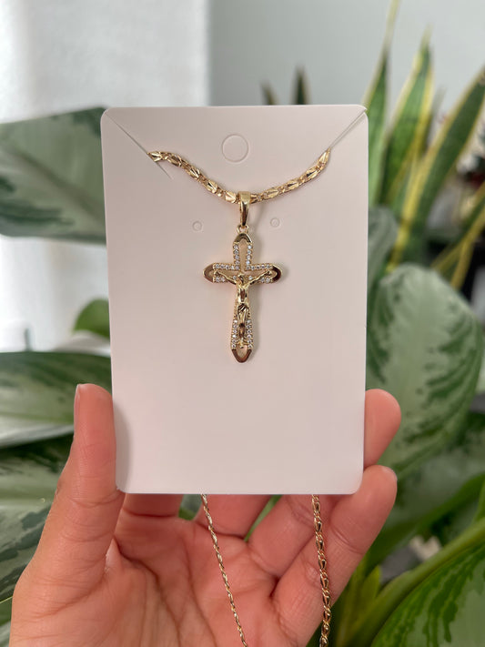 Golden Cross Necklace