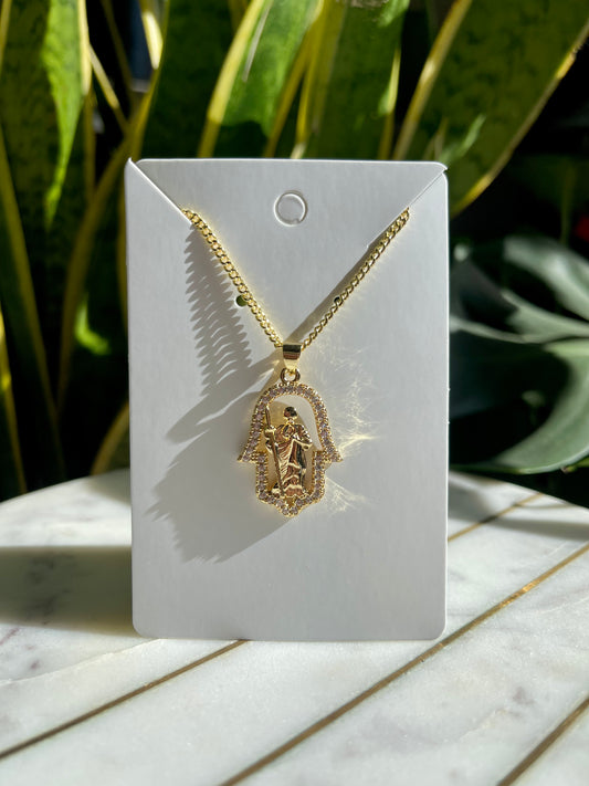 St. Jude Hamsa Necklace