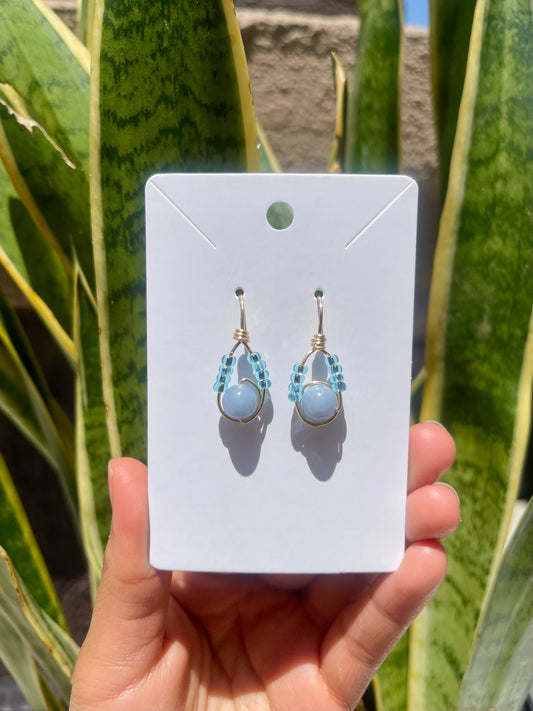 Angelite Earrings