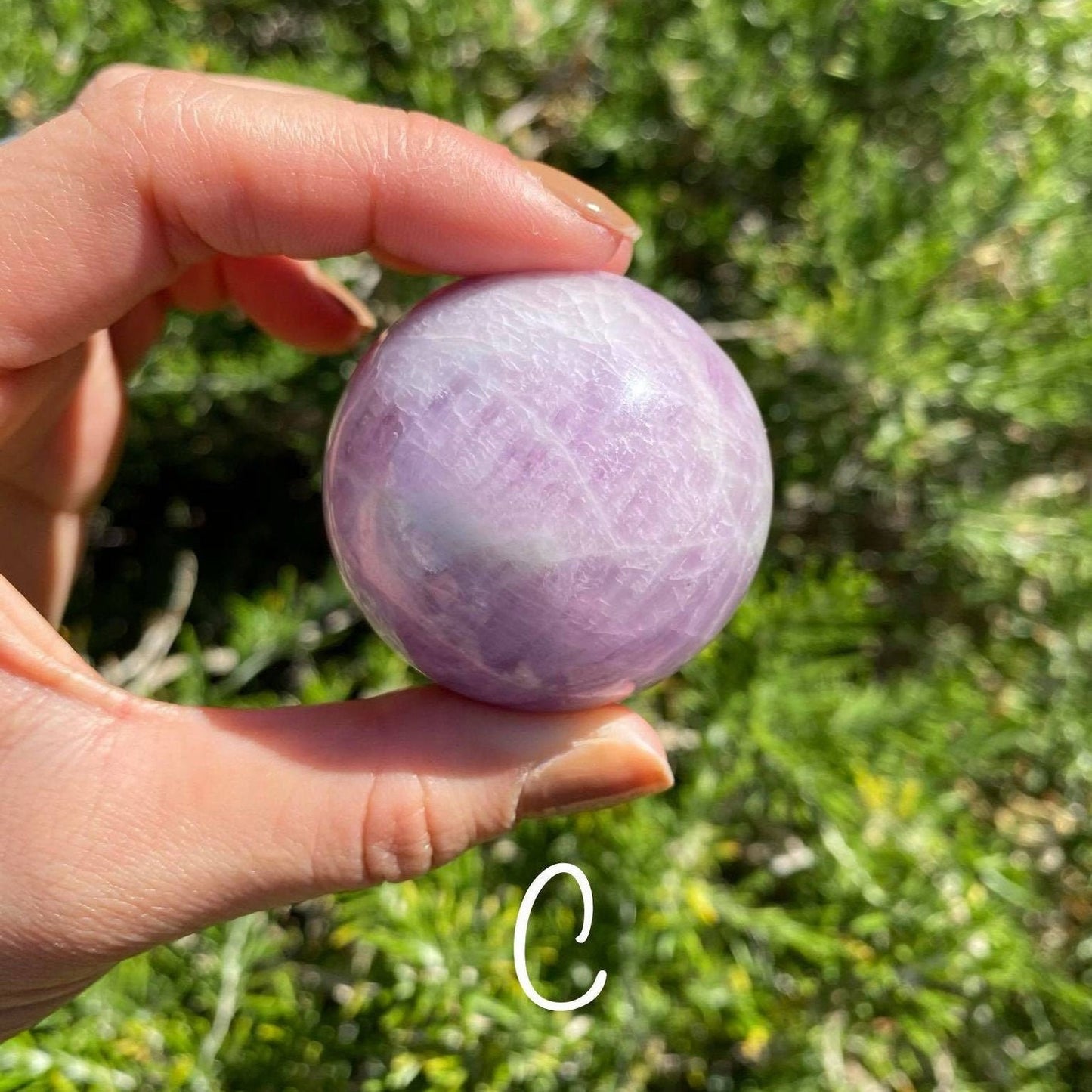 Kunzite Spheres