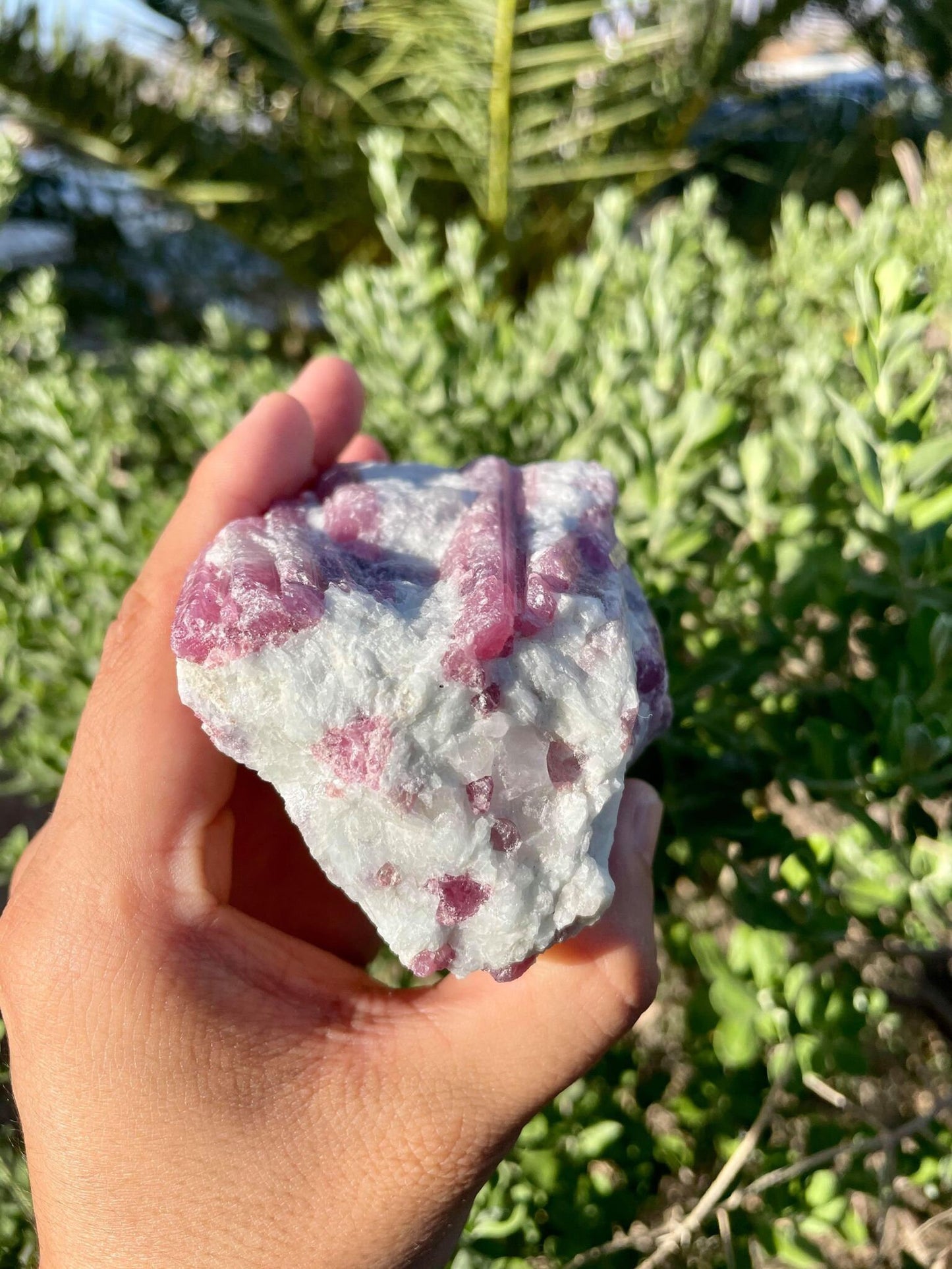 Raw Pink Tourmaline