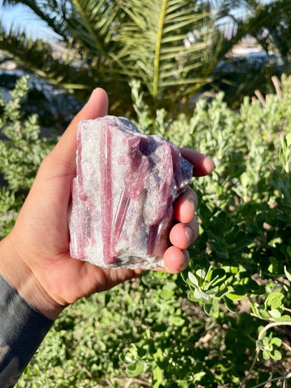 Raw Pink Tourmaline