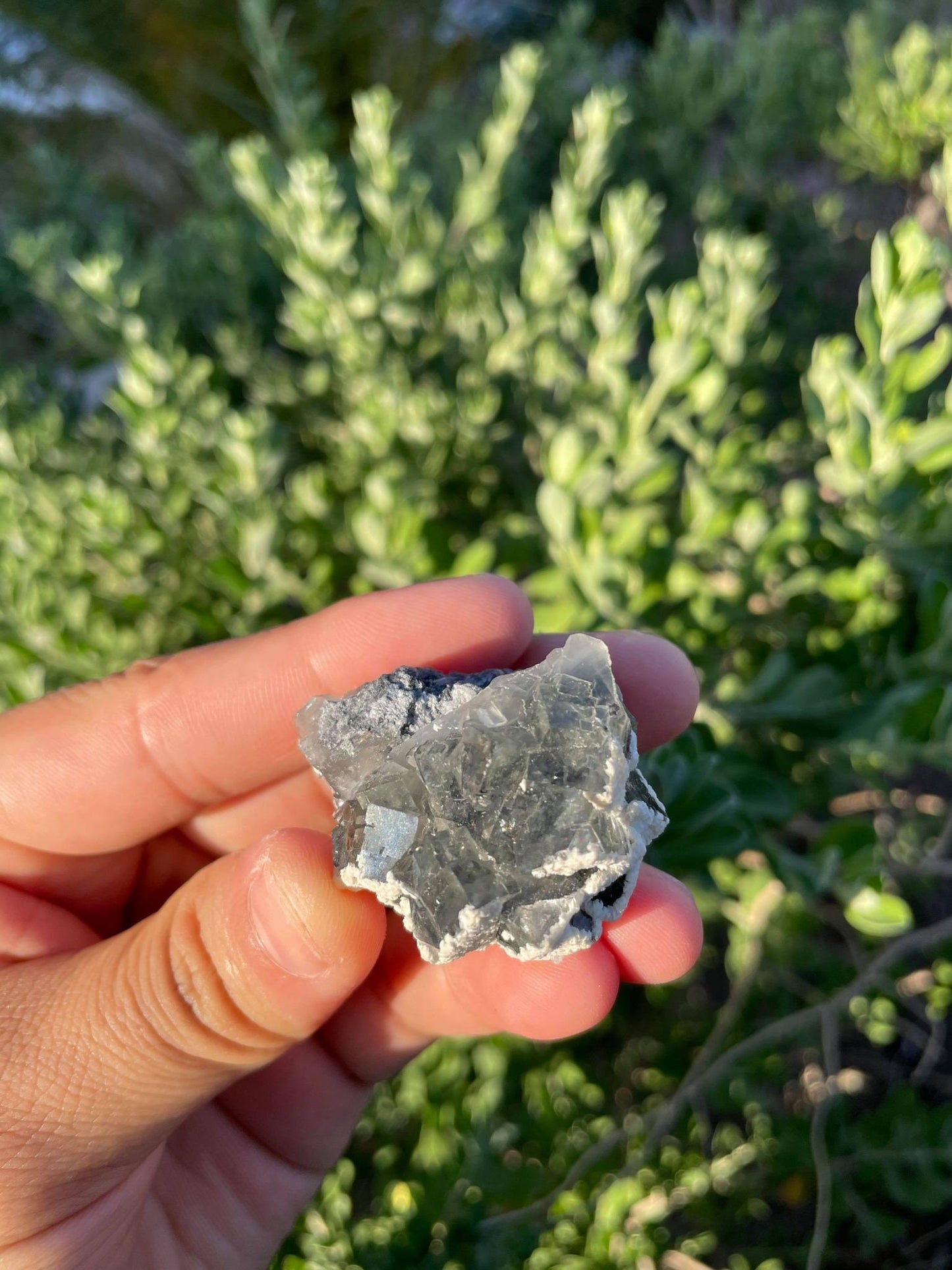 Clear Sea Green Fluorite