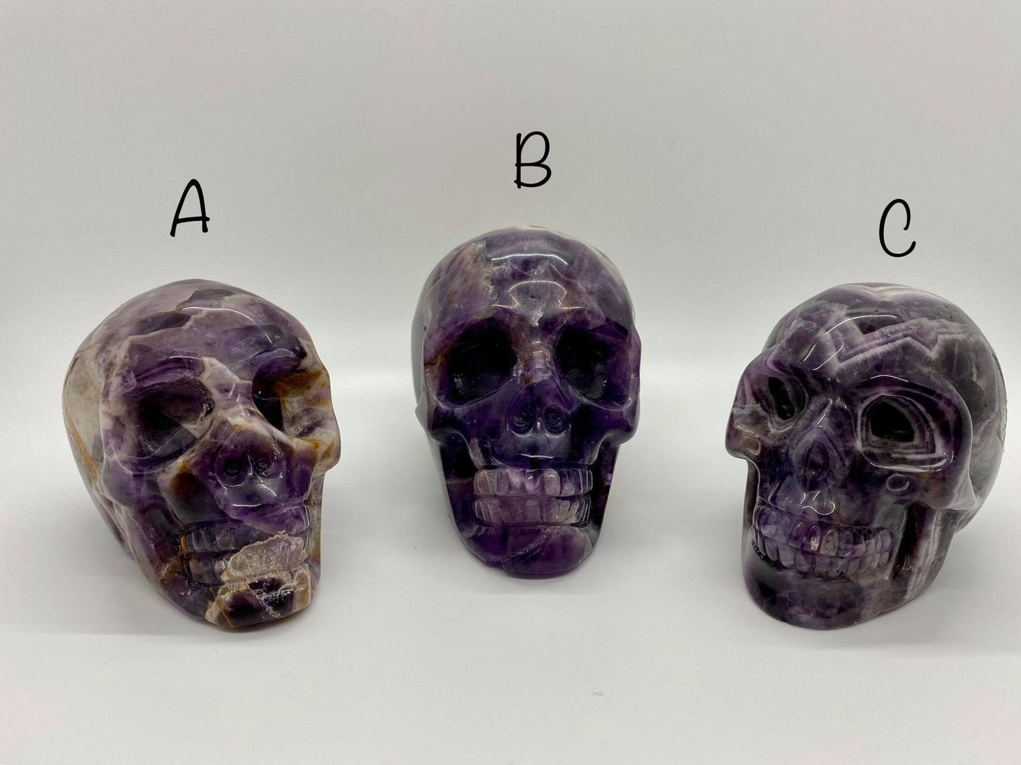 Dream Amethyst Skulls