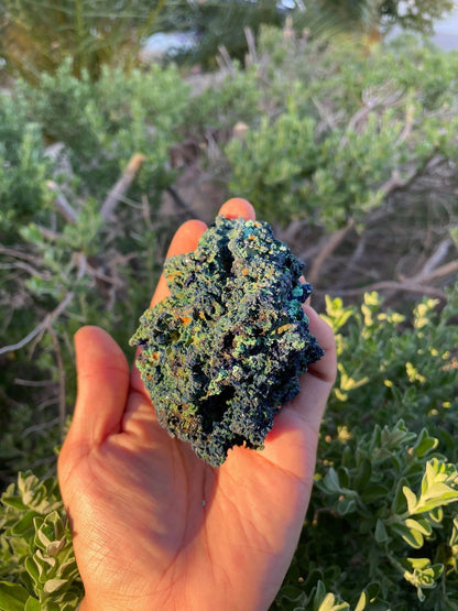 Raw Azurite