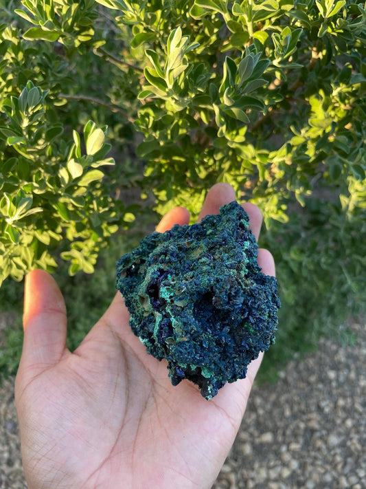 Raw Azurite