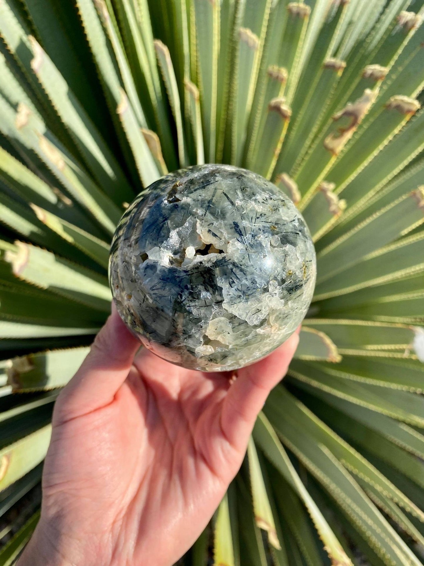 Prehnite Sphere 1 lb 0.2 oz