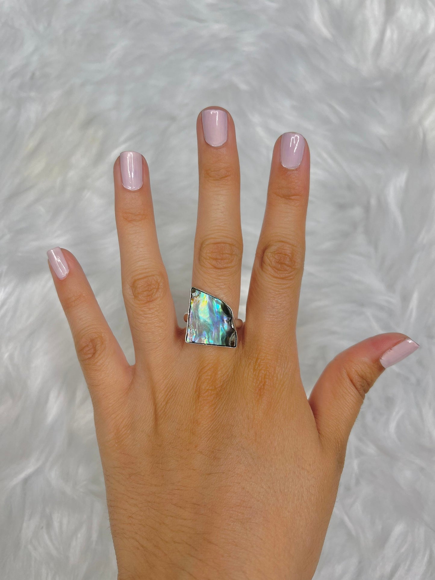 Abalone Shell Ring