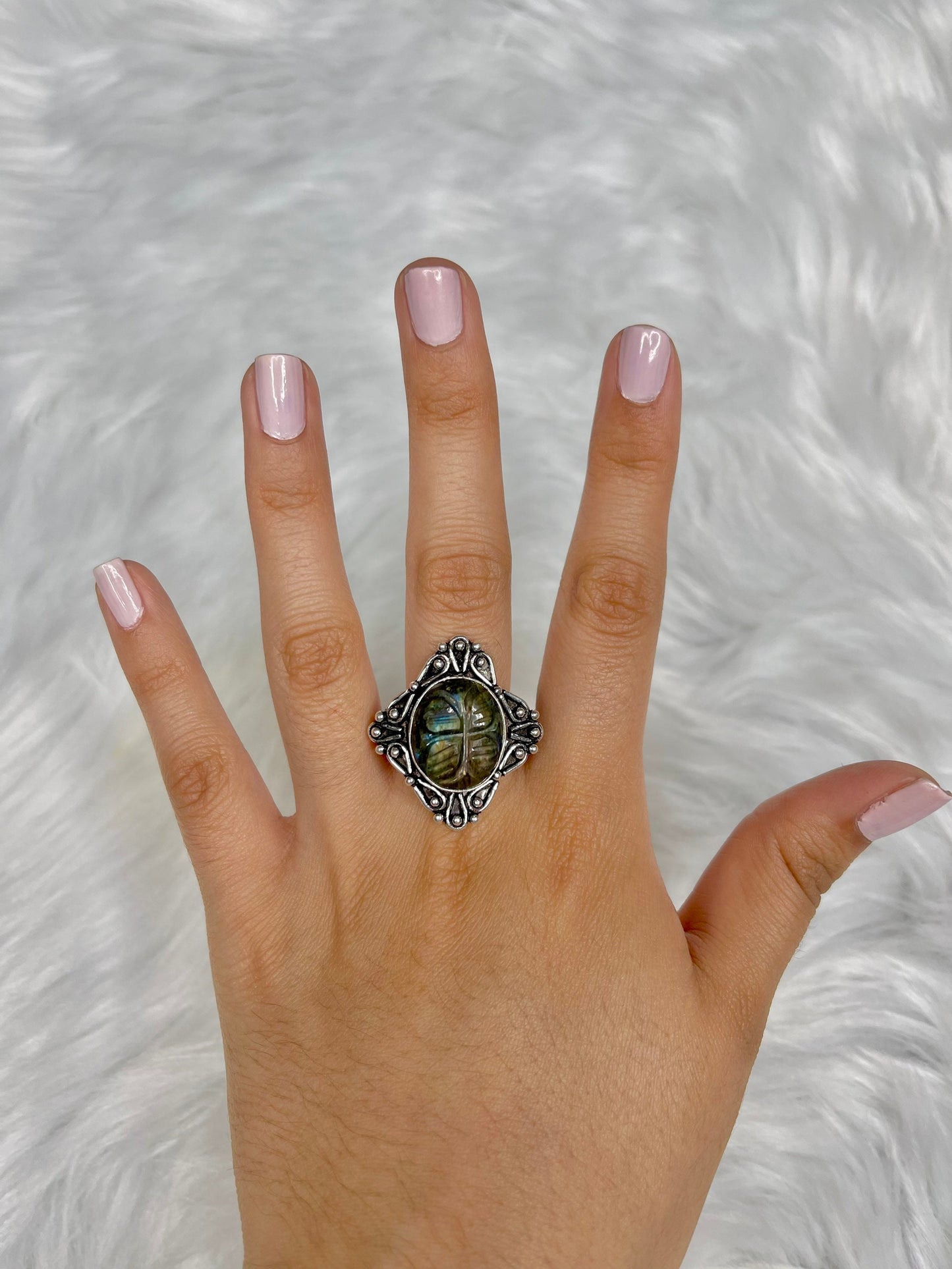 Labradorite Ring