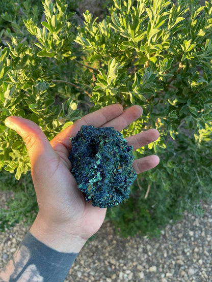 Raw Azurite