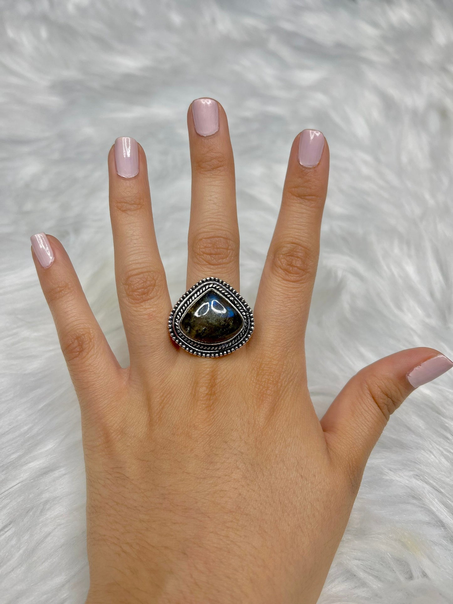 Labradorite Rings