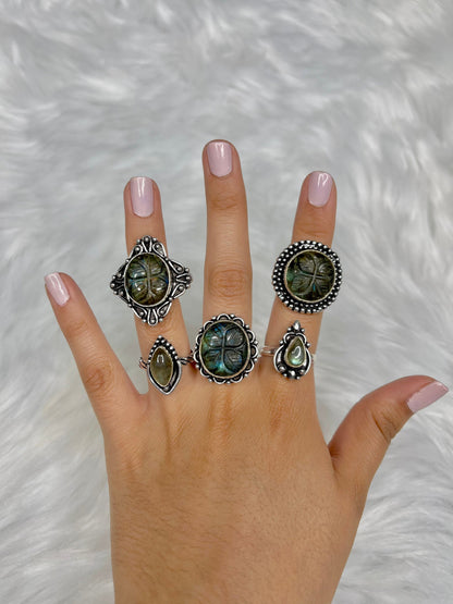 Labradorite Ring