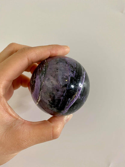 Charoite High Quality Sphere