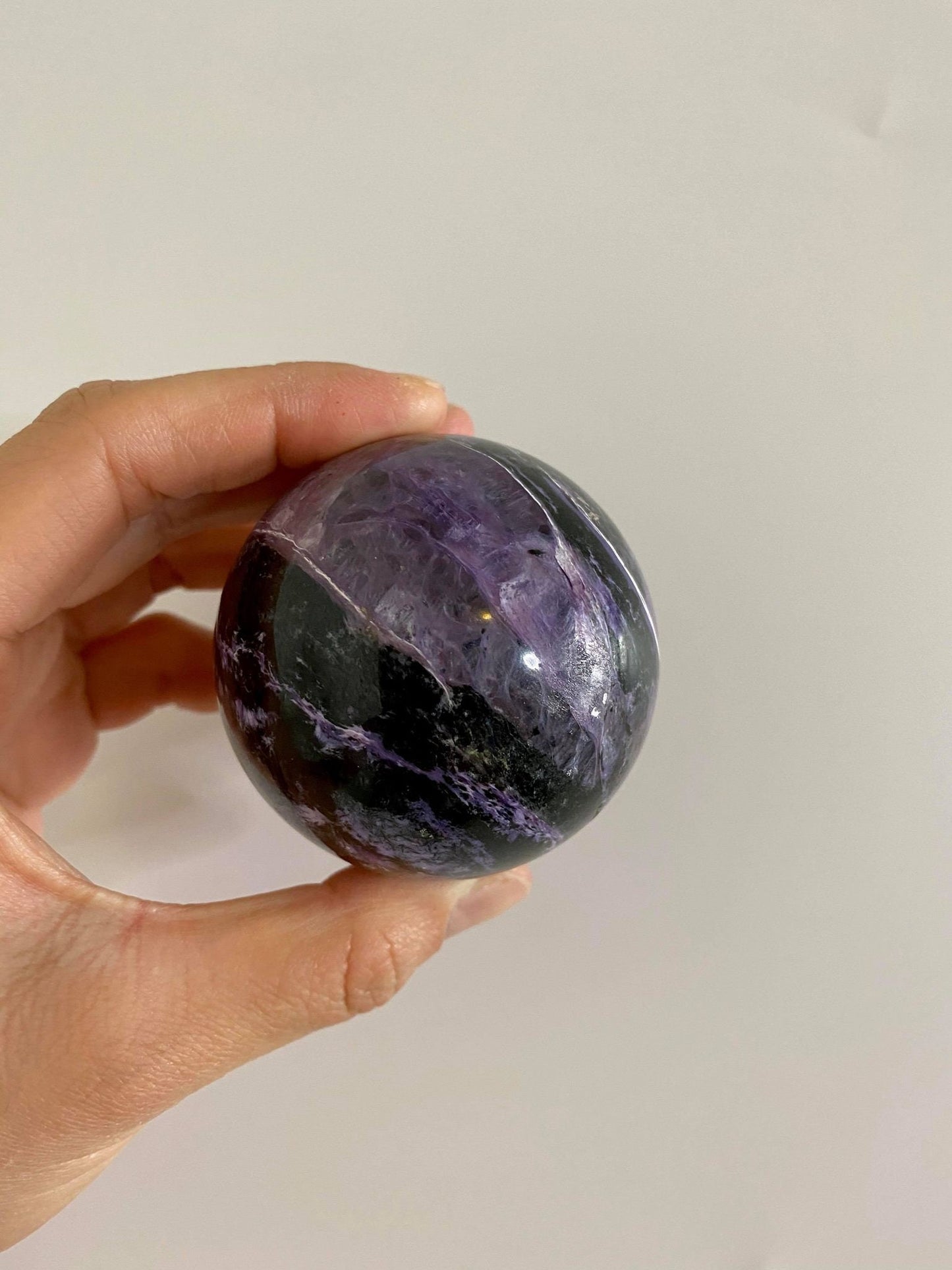 Charoite High Quality Sphere