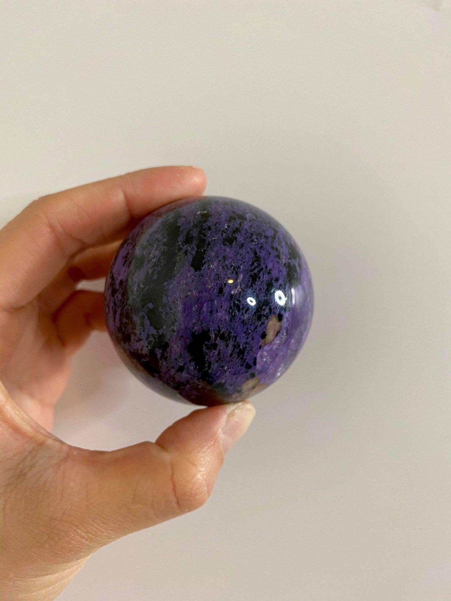 Charoite High Quality Sphere