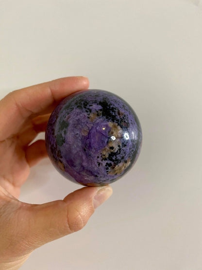 Charoite High Quality Sphere